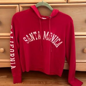 Lightweight Cropped Hoodie